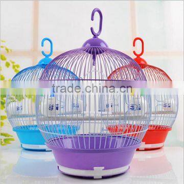 Foldable decorative steel wire mesh metal bird house bird cage