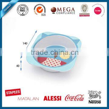 NEW Owl Design Melamine Dinner Set for Children , Bowl and Plate Set for Children