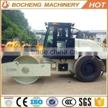 Hot sale 7tons Single drum road roller LT207G for sale