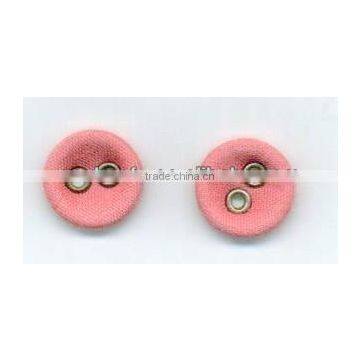 Special design 2 hole fabric covered buttons