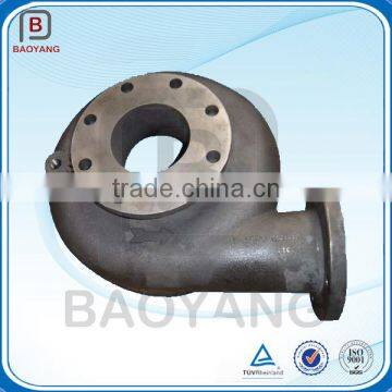 good quality customized cast iron sand casting pump body