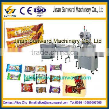 High-speed automatic food horizontal packaging machine with CE