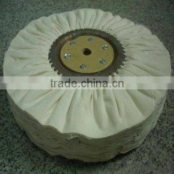 Abrasive 100% cotton cloth polishing wheel