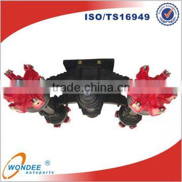 Heavy Duty 28T Spoke Axles Bogie Suspension