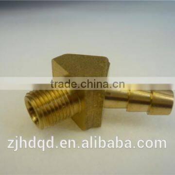 forged brass 45 degree male NPT threaded hose water pipe connector