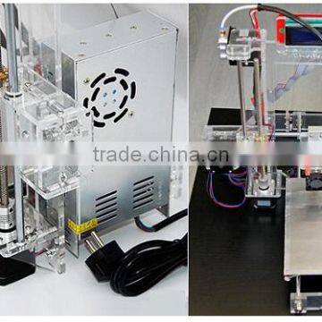 200 x 200 x 180mm Reprap DIY Semi Assembled 3D Printer Prusa I3 DIY 3d Printer Kit Factory Pric photo-5