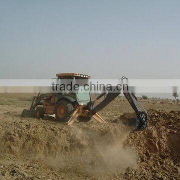 Chinese Backhoe Loader Changlin 630 ROPS Cabin Security Environment photo-4