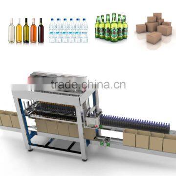 Automatic Case Packer for Bottled Drinks Cartoning Packing Machine for Bottled Beverage