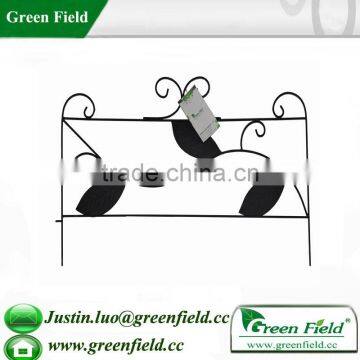 Green Garden Wire Fence, Decorative Garden Wire Fence