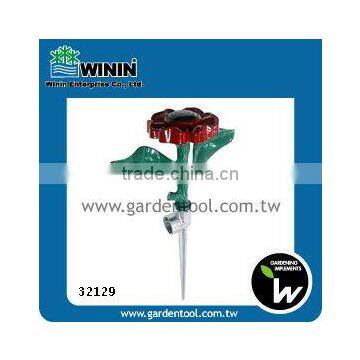 Dancing Flower Lawn Sprinkler With One-Way Metal Spike