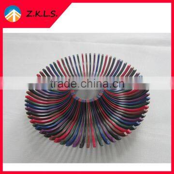 Colorful Plastic Dry DIY Fruit Plate For Placing Fresh Fruit photo-3