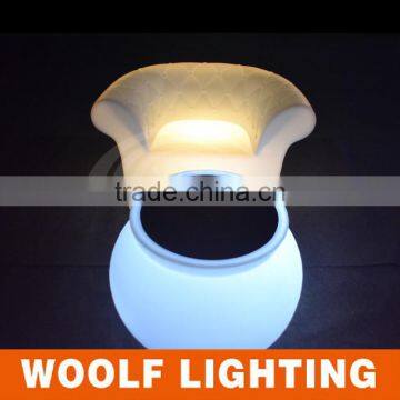 Modern Appearance General Used Light Up LED Furniture Sofa photo-5