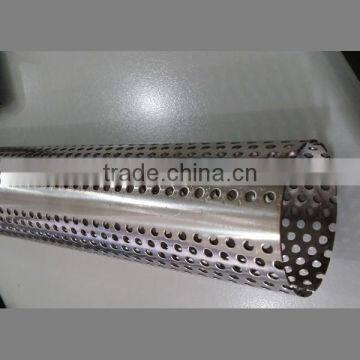 Round Hole Welded Stainless Steel Perforated Tube