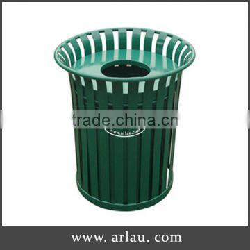 Arlau street park metal outdoor dustbin