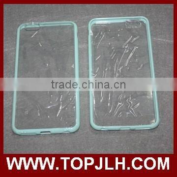Blank UV Case for Iphone 6 Plus , UV Transparent Mobile Phone Case With Tpu Side photo-2