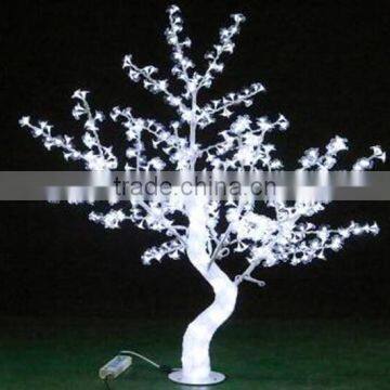 Home Garden Decorative 100cm Height Outdoor Artificial White Flashing LED Solar Lighted up Trees EDS06 1411 photo-2