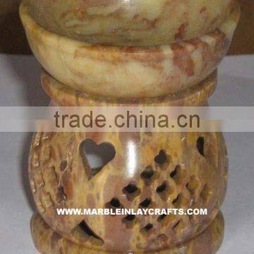 Soap stone Incense Oil Burner, Aroma Diffuser, Aroma Lamp