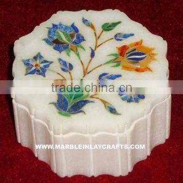 Marble Inlay Jewellery Boxes, Marble Inlay Box, Marble Inlay Jewellery box, Marble Jewellery Box