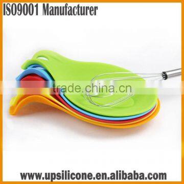 Wholesale Heat Resistant Silicone Spoon Holder Silicone Spoon Rest Kitchen Utensil Holder Silicone Kitchen Tools photo-5