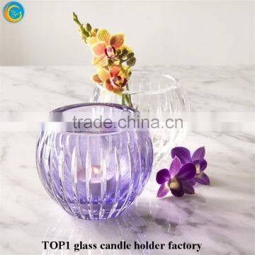 Mercury Glass Votive Holder With Sacred Hearts photo-2