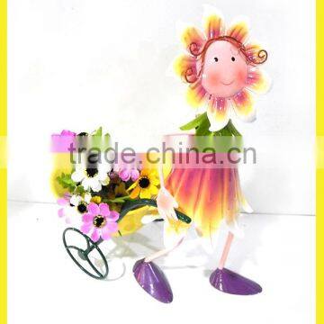 Special item iron sunflowers ornament for garden decoration