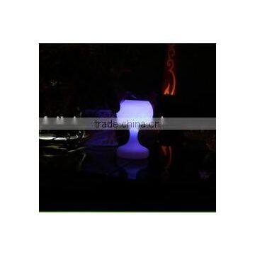 rechargeable LLDPE color change led decorative table lamp