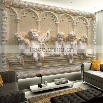 Chinese Stone Carving Marble Handcarved Stone Carving Sculpture Wall Relief photo-4