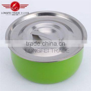 New design Colorized Stainless Steel Cooking Pot kitchen cookware