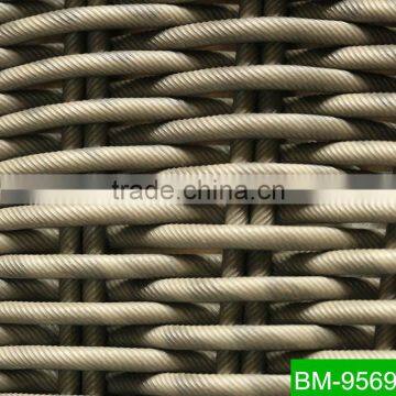 New Desin UV-resistant PE Rattan Material Plastic Fiber Furniture Component