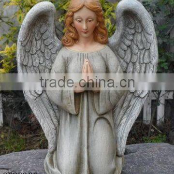 polyresin garden decorative angel