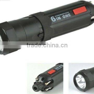 Electric Torch with Screwdriver