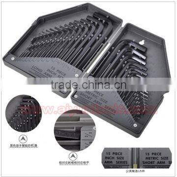 30 in 1 Precise Manual Tool Set Allen Key Set Inner Hex Key Wrench 0.7-10mm photo-2
