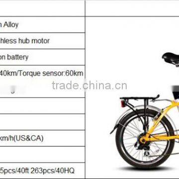 Newest Fashion Folding Electric Ebike Foldable Bicycle photo-6