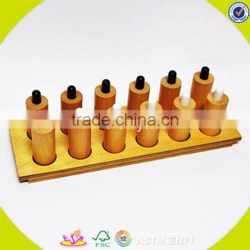 2017 New design montessori preschool wooden baby learning toys W12F005