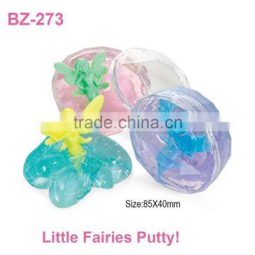 Sell 2015 New design Crystal Putty with little fairies putty and novelty putty Toy