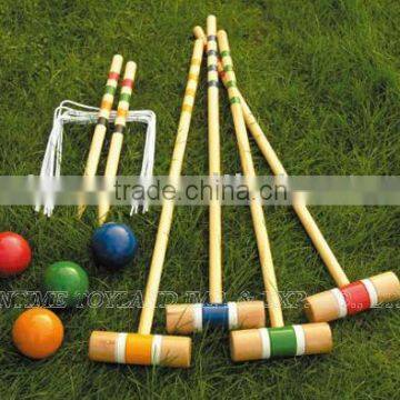 4 player croquet set