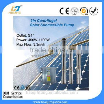 36V 550W 3 Inch Centrifugal Solar Power Submersible Pump Solar Water Pump photo-2
