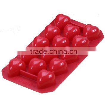 Food Grade Custom Ice Tray Silicone Ice Heart Mold,ice Cube Tray photo-2
