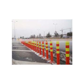 road safety flexible post/road barrier posts/flexible delineator post