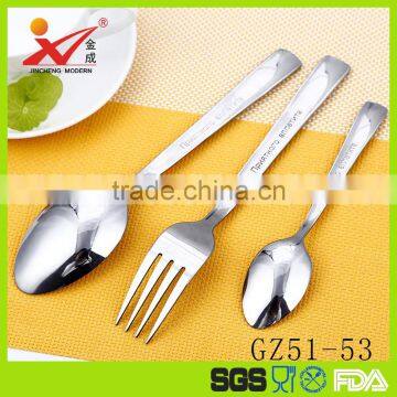 GZ51-53 New Products 2016 Stainless Steel 3pcs Cutlery Set