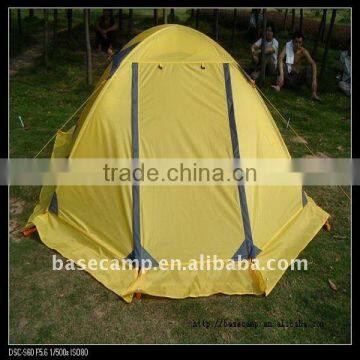 most popular outdoor camping polyester mountain tent with snow skirt