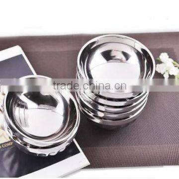 Top Quality Round Stainless Steel Salad Bowl Set photo-5
