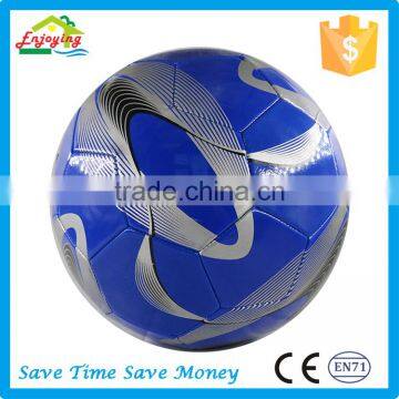 Factory Wholesale Price Pvc Laser Shiny Butyl Baldder Football Soccer Ball for Adults photo-6
