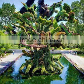 Customized Artificial Topiary Grass Animal Landscaping for Decoration photo-5