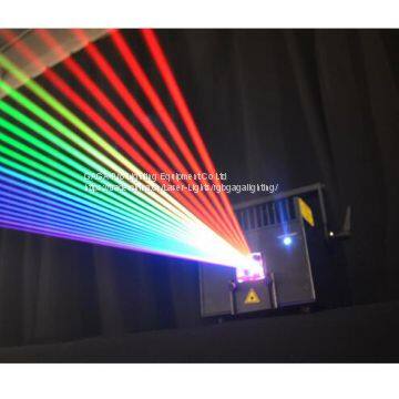 RGB Animation Laser Light Show Equipment With 100kHz