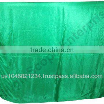 Belly Dance Pure Silk Veils Solid Emeral Green Color