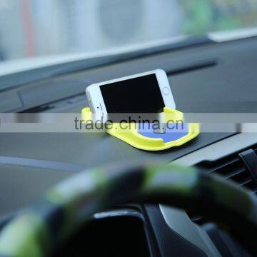 Hot selling car anti slip cell phone holder,car magic grip sticky pad,non slip mat