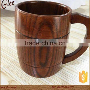 Wholesale Quality Houseware High-capacity Wooden Mugs/ Wood Mug for Beer/milk/coffee photo-4