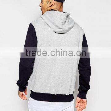 Contrast Sleeve Hoodie photo-2