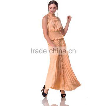 2017Guangzhou Domin Fashion Manufacturer Latest Maxi Evning Dress photo-4